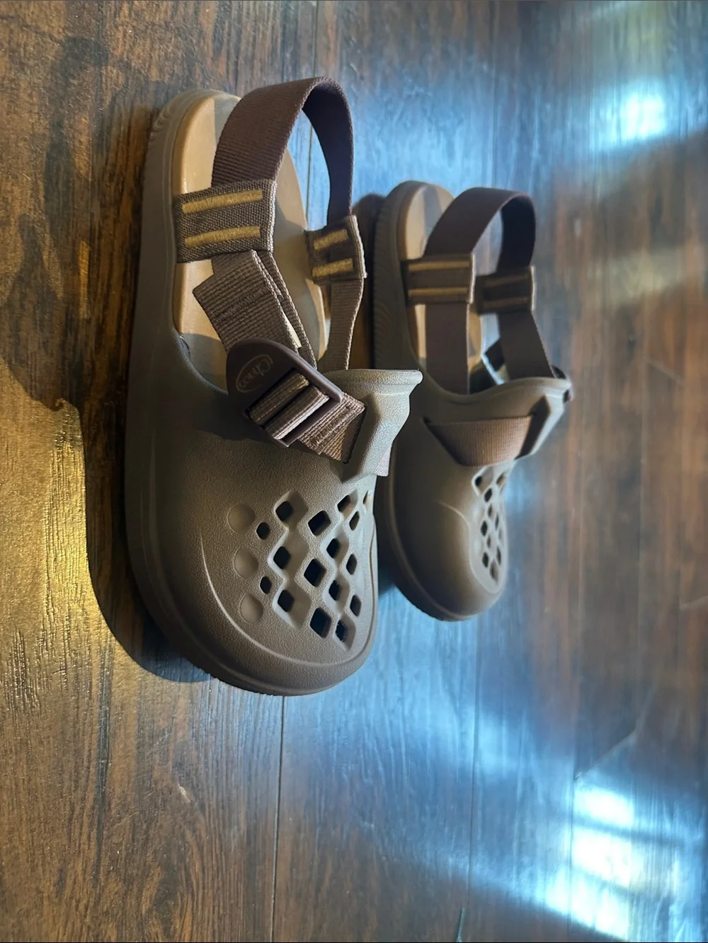 Chaco Women's Slip-On Sandal in Mauve-Taupe
